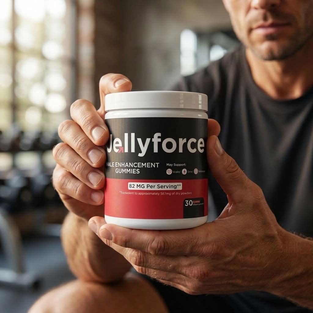 Jelly Force natural vitality gummies bottle