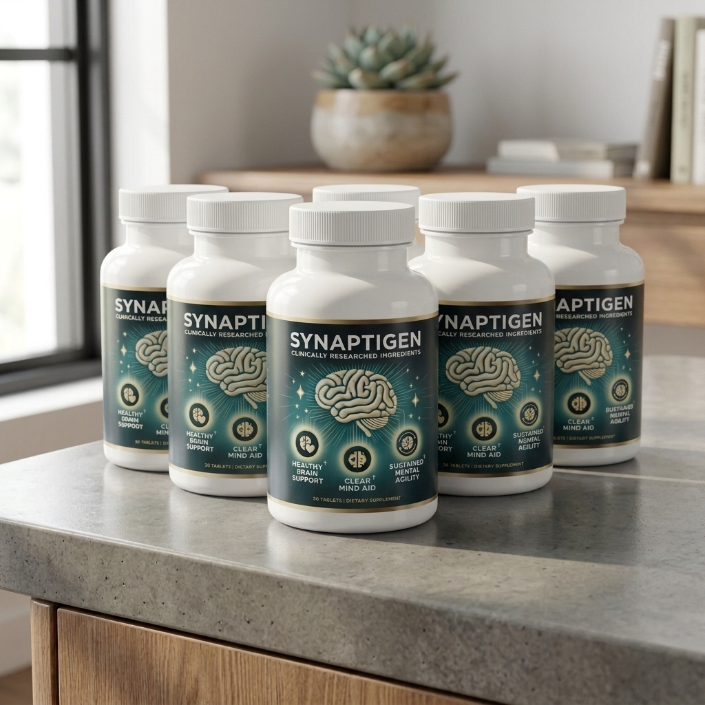 Synaptigen supplement bottles