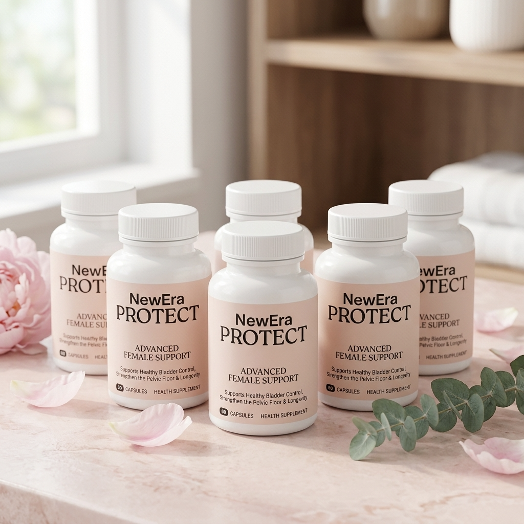 NewEra Protect supplement bottles