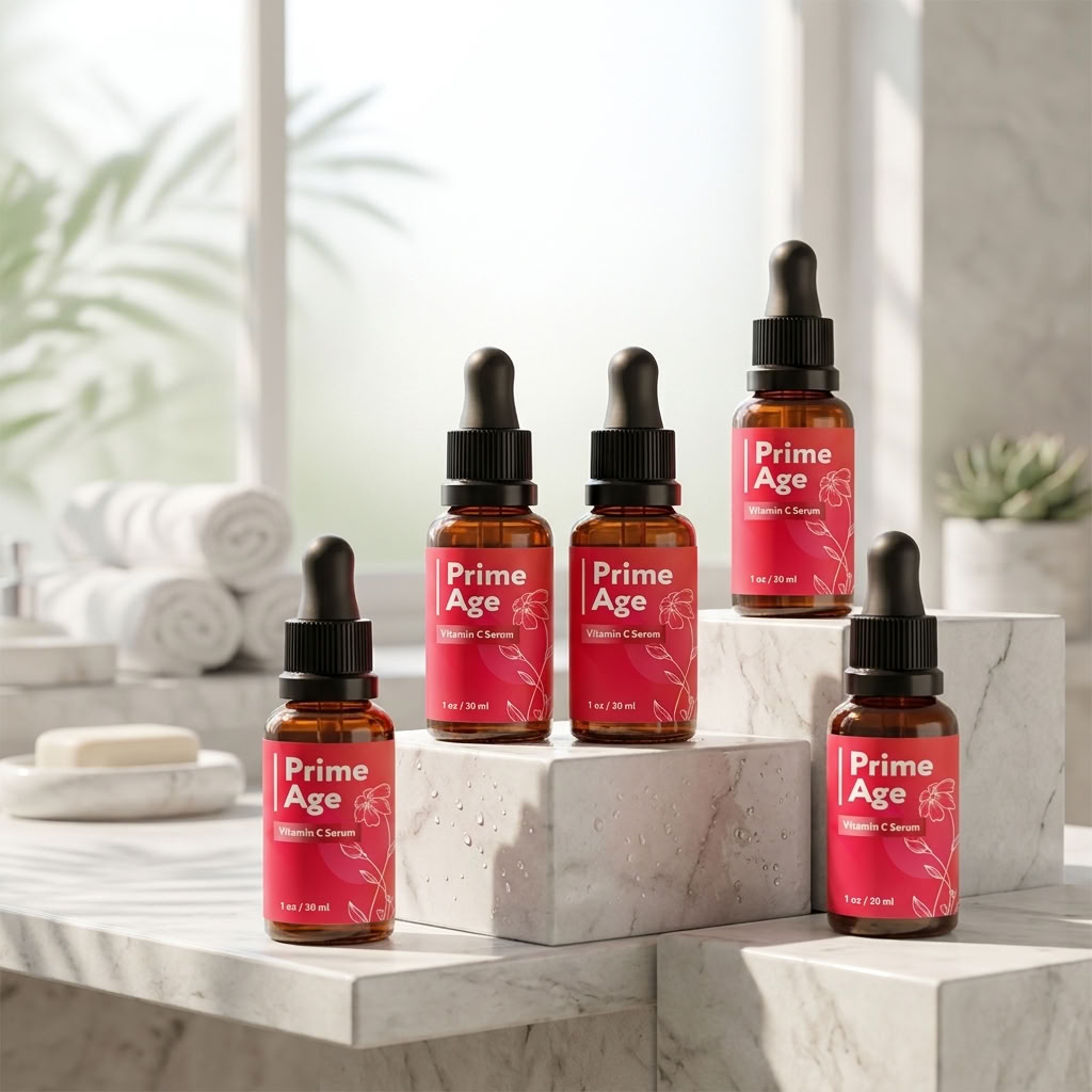 Prime Age supplement bottles