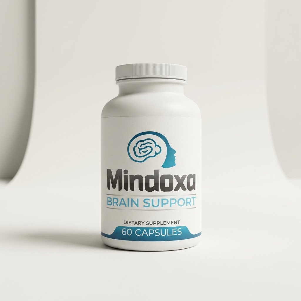 Mindoxa brain support capsules bottle