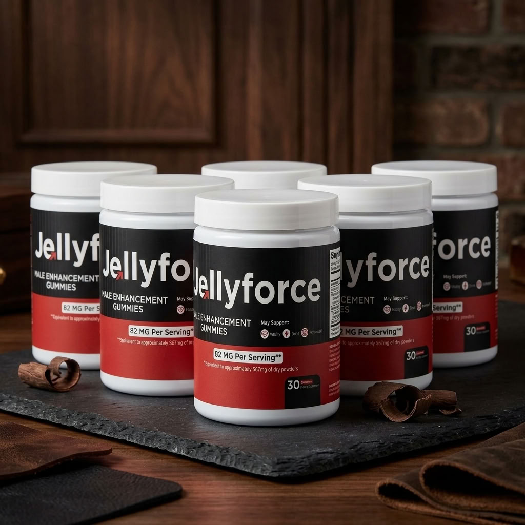 Jelly Force supplement bottles