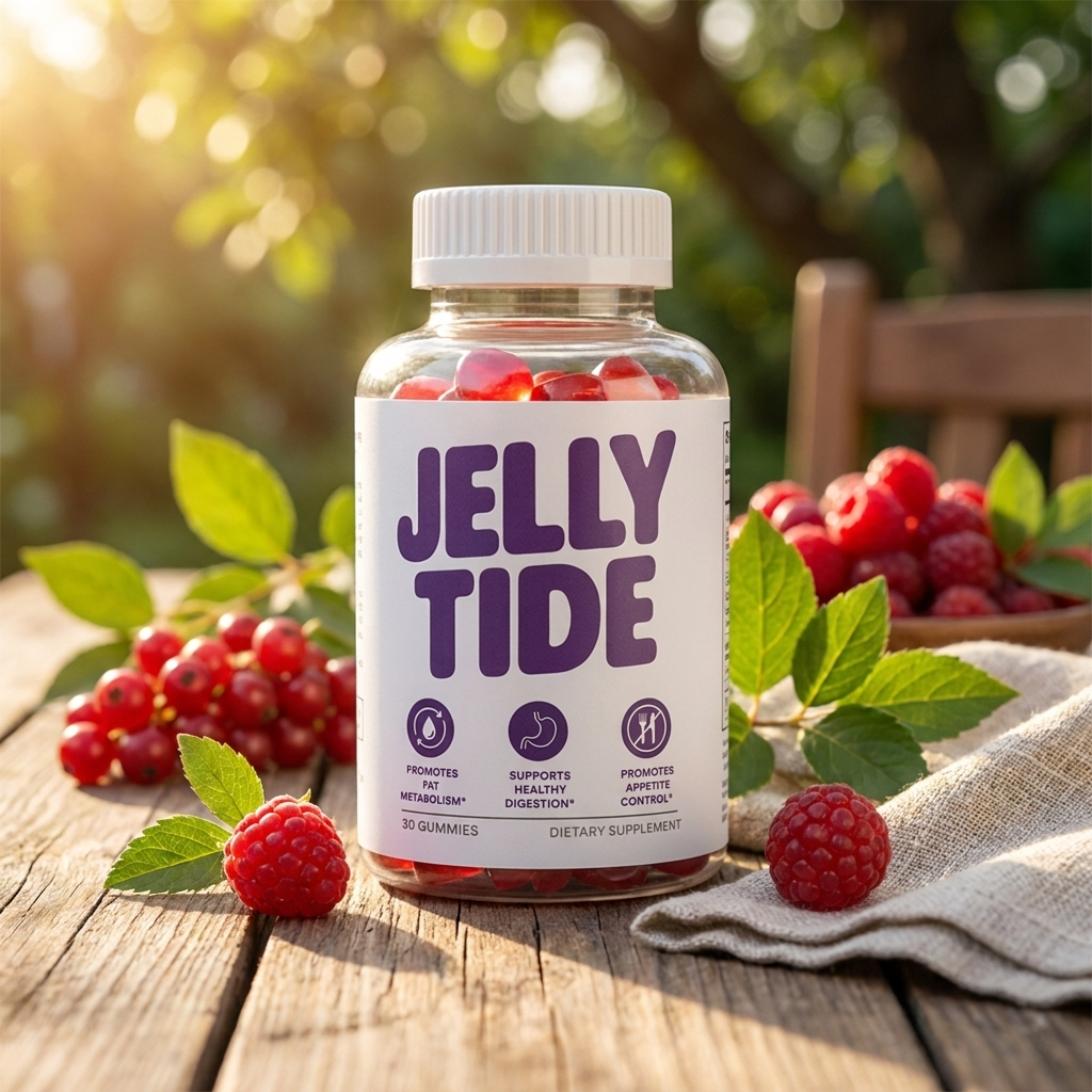 JellyTide metabolism and appetite support gummy bottle