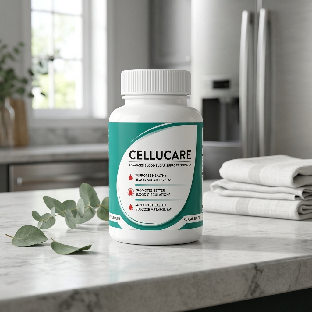 CelluCare daily herbal capsule bottle