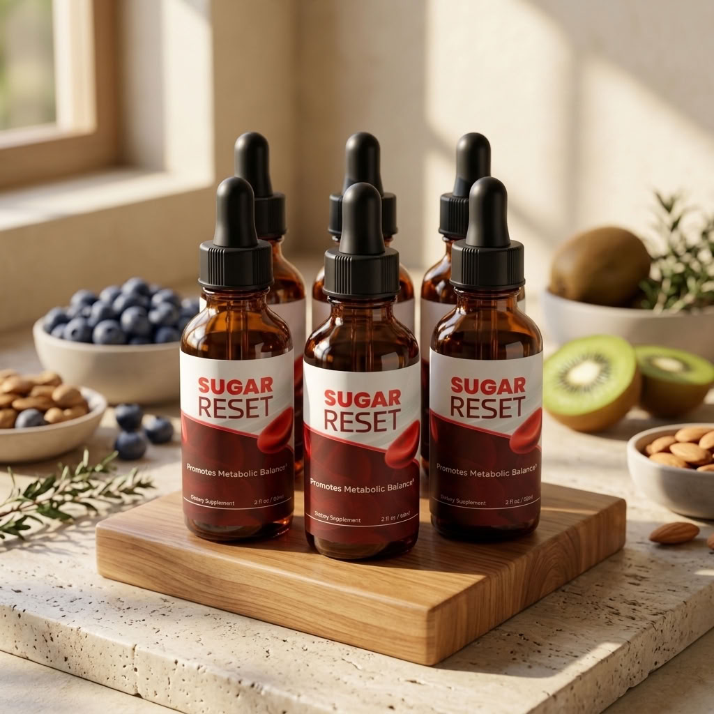 Sugar Reset supplement bottles