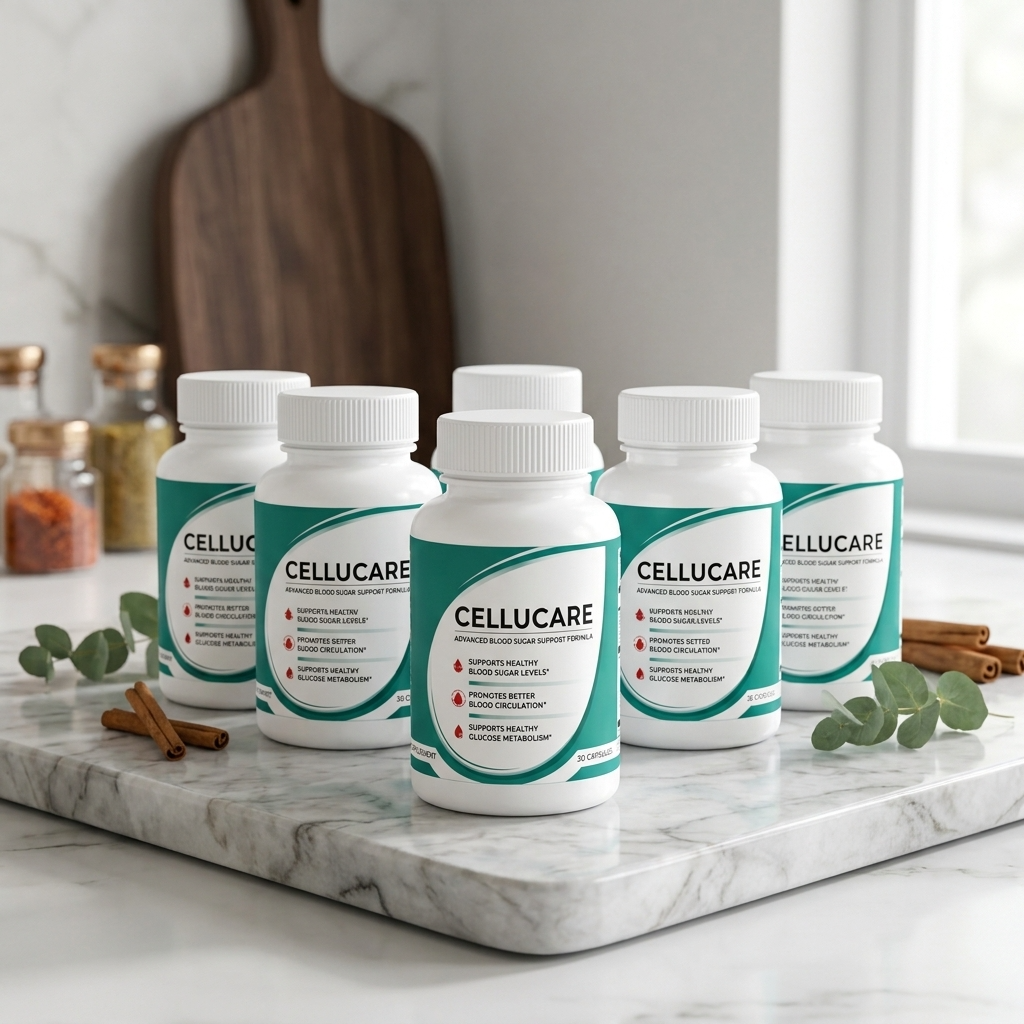 CelluCare supplement bottles