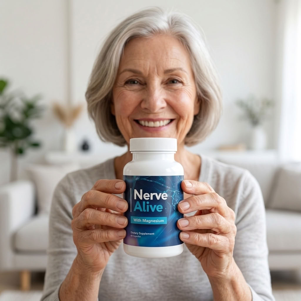 Nerve Alive nerve health support supplement bottle