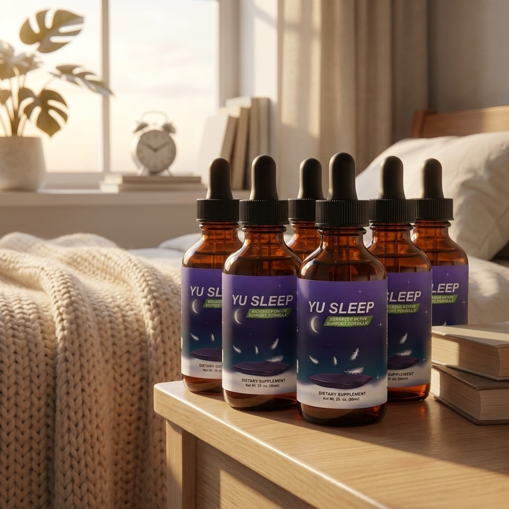 Yu Sleep liquid sleep drops bottles