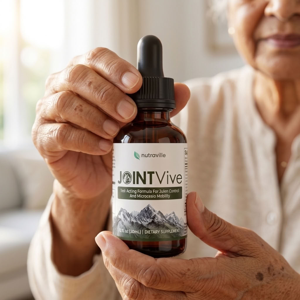 JointVive natural joint support liquid drops bottle