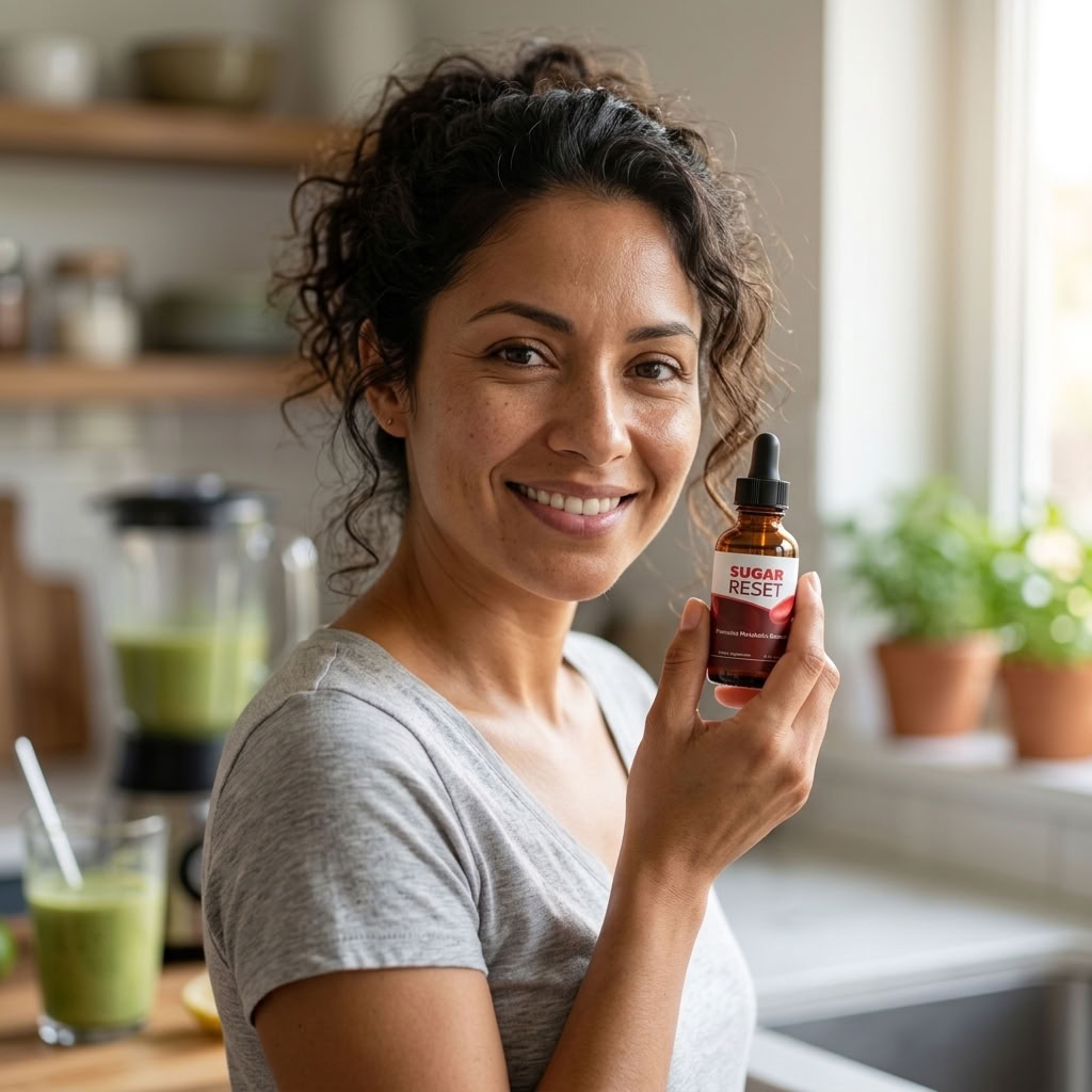 Sugar Reset natural metabolic support liquid dropper bottle