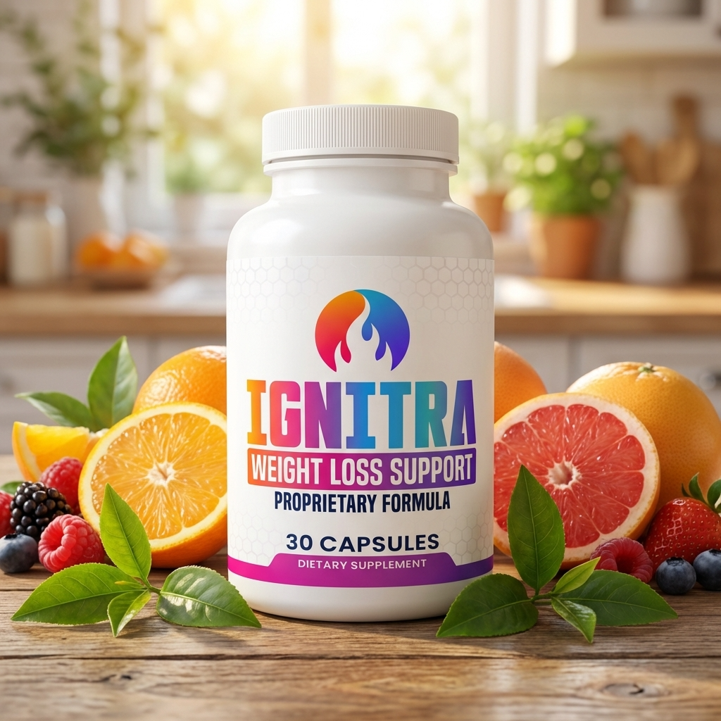 Ignitra metabolism support capsule bottle
