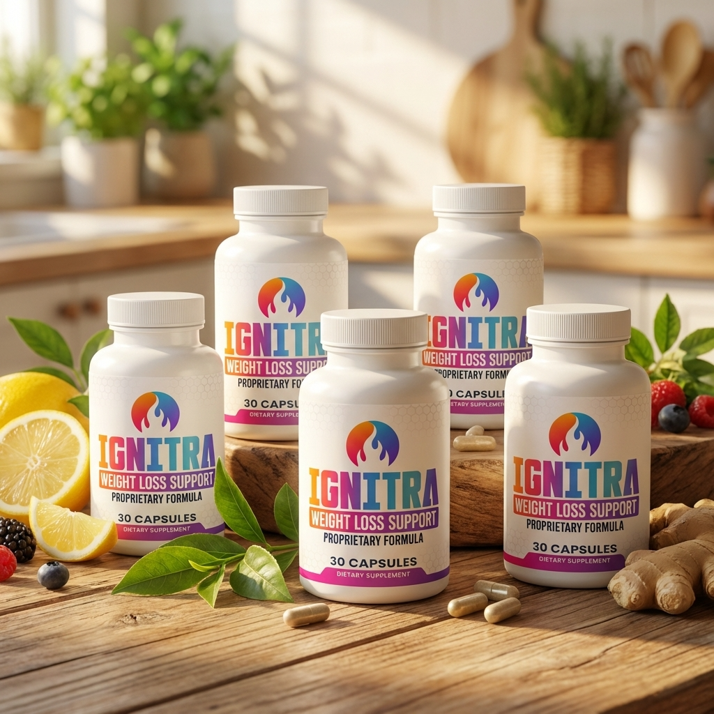 Bottles of Ignitra metabolism support supplement