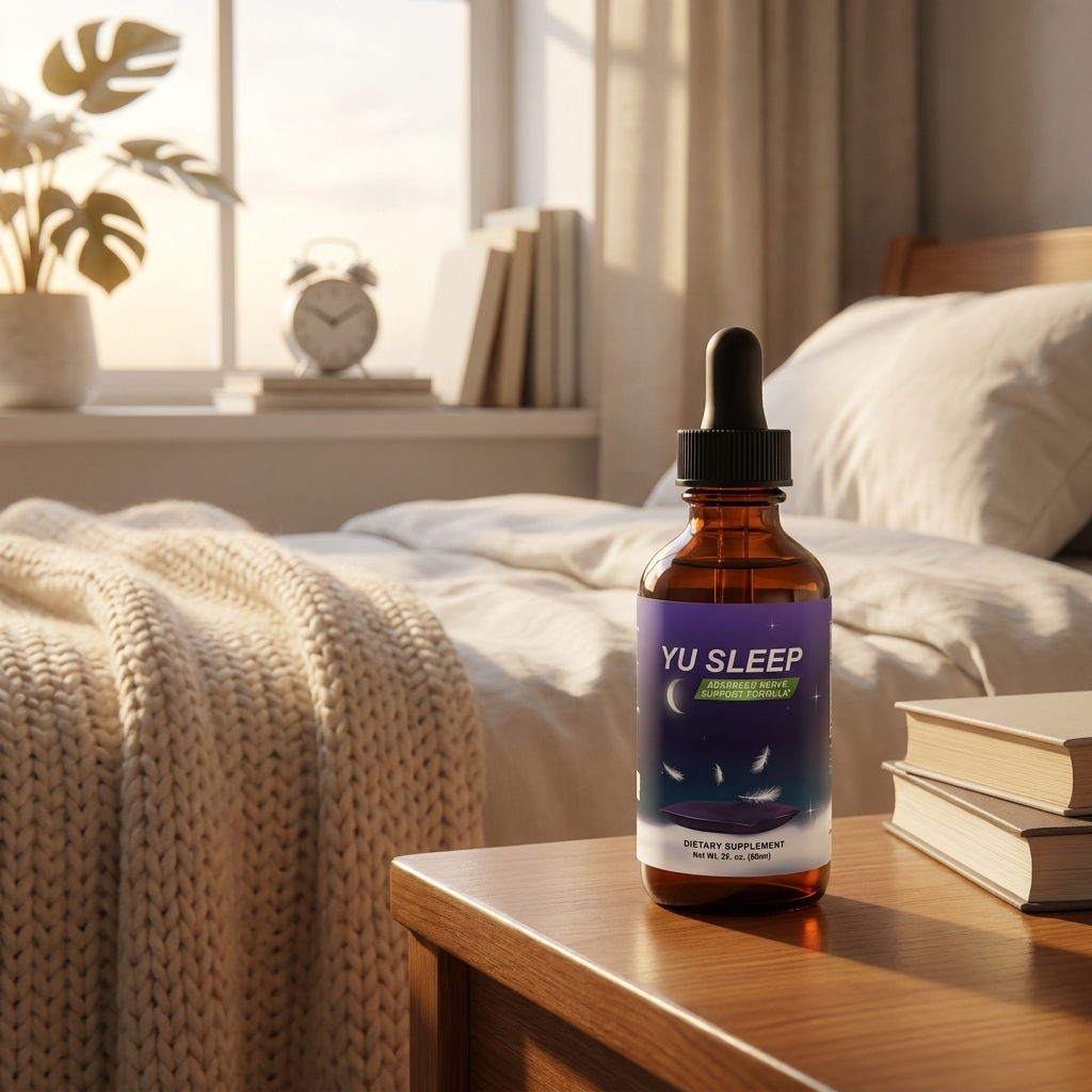 Yu Sleep liquid sleep support drops bottle