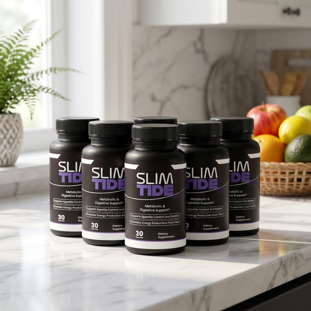 SlimTide supplement bottles