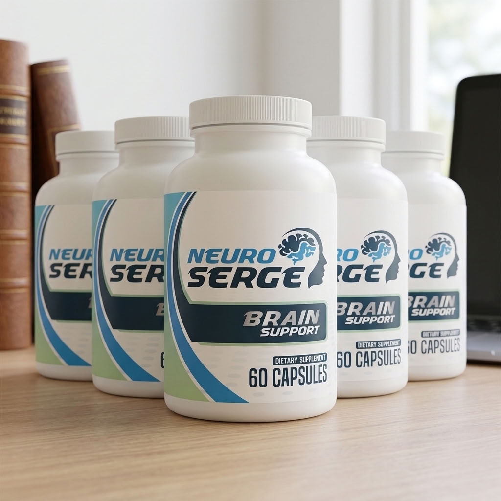Neuro Serge supplement bottles