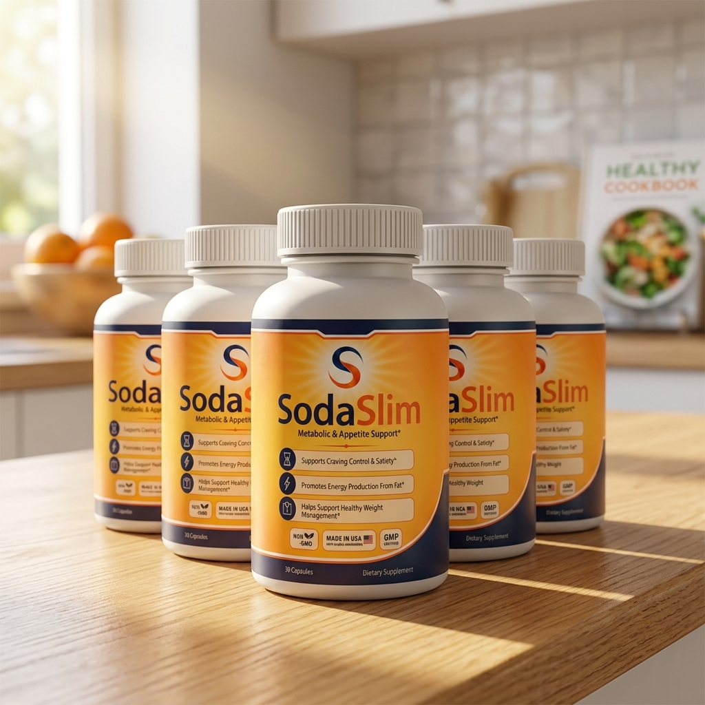 SodaSlim supplement bottles
